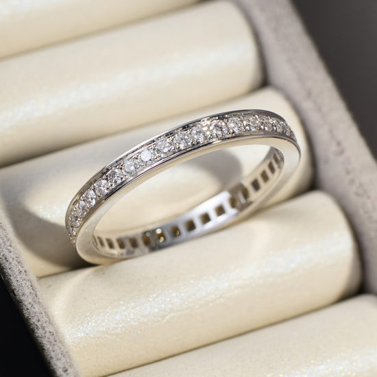 Channel Stacking Ring | Personalized Elegance - Diamond’s Bird