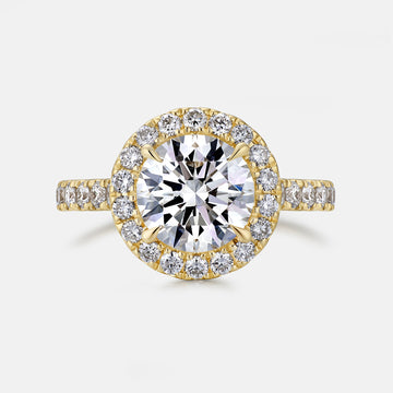 More Than Halo Round Cut