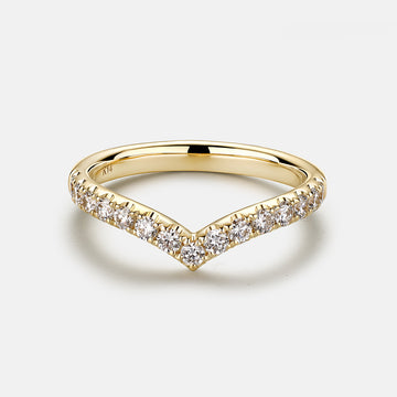 V Curved Ring