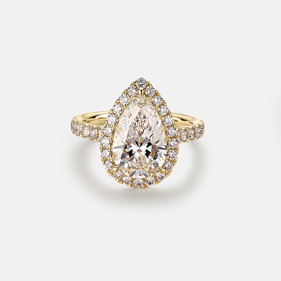 More Than Pear Engagement Ring | The Customized Perfect Proposal Ring - Diamond’s Bird