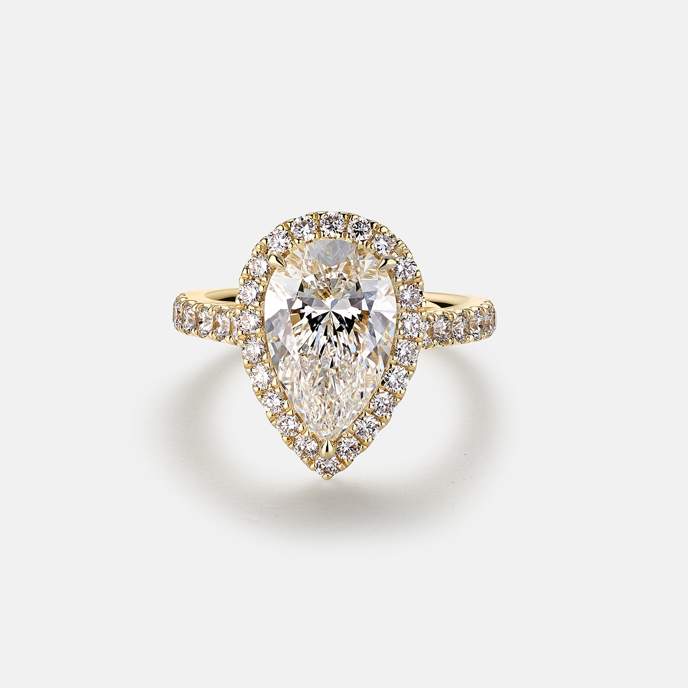 More Than Pear Engagement Ring | The Customized Perfect Proposal Ring - Diamond’s Bird
