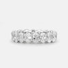 Oval-cut Shared Prong Eternity Ring (4CTW+)