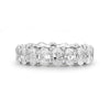 Oval-cut Shared Prong Eternity Ring (4CTW+)