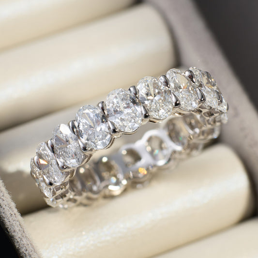 Shared Prong Stacking Ring 1 | Customizable Opulence - Diamond’s Bird