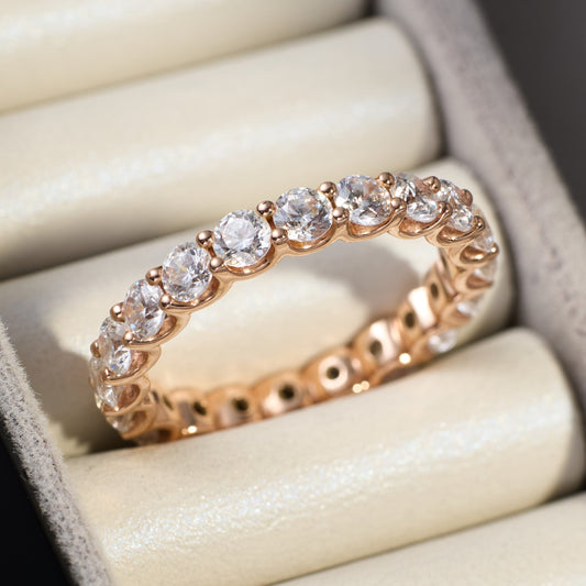 Graduated Stacking Ring | Customizable Elegance- Diamond’s Bird