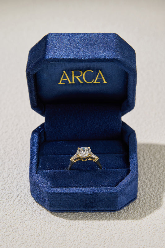 2.01 CT Exist Round Cut in 14K Yellow Gold