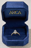 2.03CT More Than Pear Cut in 14K Yellow Gold