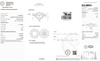 2.11CT Certate Round Cut in 14K White Gold