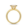Bezel Infinity Oval Cut