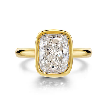 Bezel Long Cushion Cut