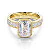Bezel Infinity Emerald Cut