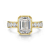 Bezel Infinity Emerald Cut