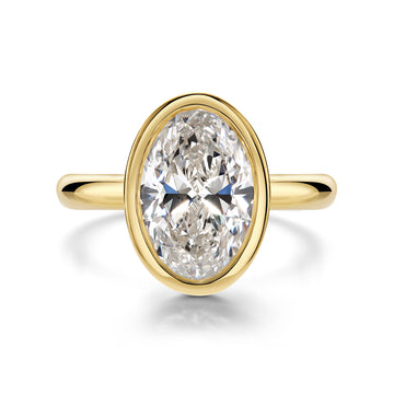 Bezel Oval Cut