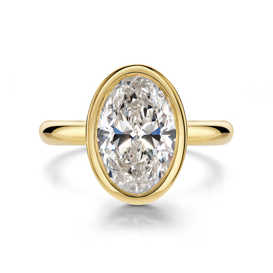 Bezel Oval Cut