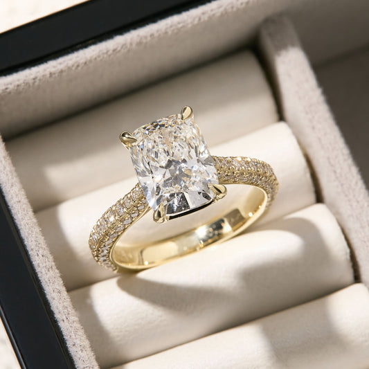 Certate Infinity Elongated Cushion Cut