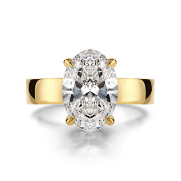 Cigar Band Oval Cut