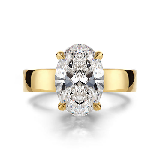 Cigar Band Oval Cut