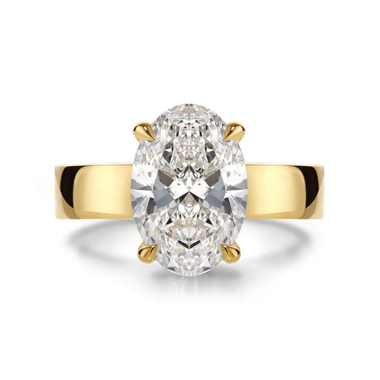 Cigar Band Oval Cut