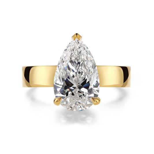 Cigar Band Pear Cut