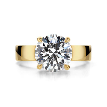Cigar Band Round Cut