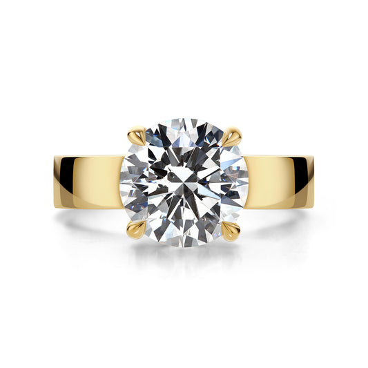 Cigar Band Round Cut