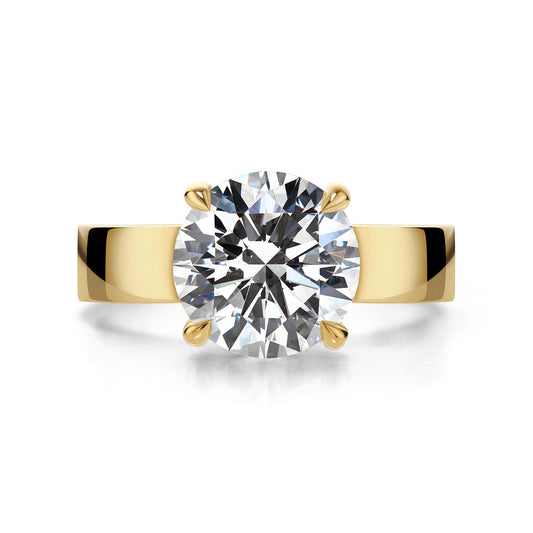 Cigar Band Round Cut