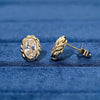 Croissant Oval Studs