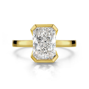 Half Bezel Radiant Cut