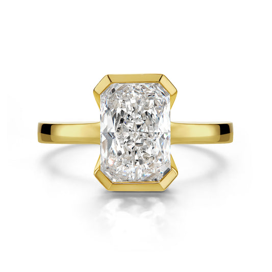 Half Bezel Radiant Cut