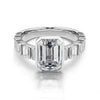All-Emerald Cut Bezel Infinity