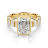 All-Emerald Cut Bezel Infinity