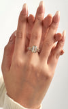 All-Emerald Cut Bezel Infinity