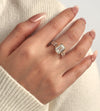 All-Emerald Cut Bezel Infinity