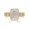 All-Emerald Cut Bezel Infinity