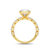 All-Emerald Cut Bezel Infinity