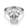 Cathedral Oval Ring
