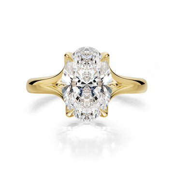 Cathedral Oval Ring