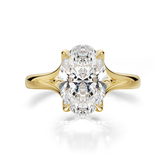 Cathedral Oval Ring