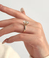 Cathedral Oval Ring