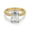 Honeycomb Emerald Ring