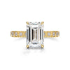 Honeycomb Emerald Ring