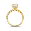 Honeycomb Emerald Ring