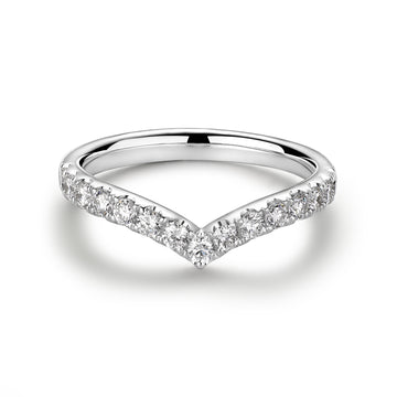 V Curved Ring