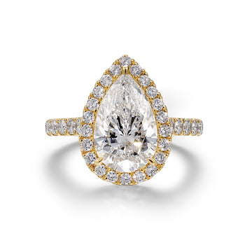 More Than Halo Pear Cut