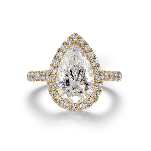 More Than Halo Pear Cut