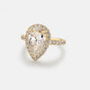 More Than Pear Engagement Ring | The Customized Perfect Proposal Ring - Diamond’s Bird