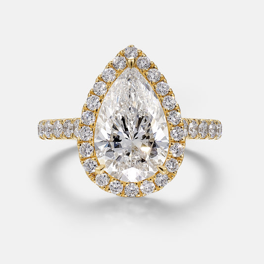 More Than Halo Pear Cut