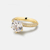 Certate Encrusted Engagement Ring | Engraved with Your Love- Diamond’s Bird
