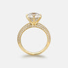 Certate Encrusted Engagement Ring | Engraved with Your Love- Diamond’s Bird