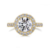 More Than Halo Round Cut